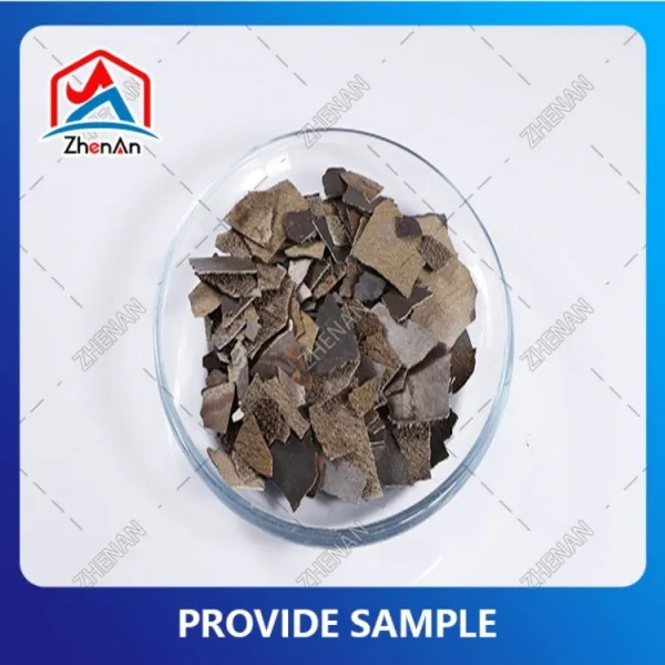 1-2 mm hoogwaardige elektrolytische Mn-metaalvlok