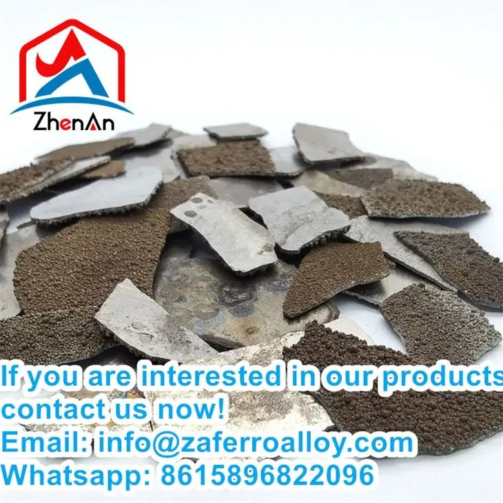 99,8% elektrolytisch mangaan metaalvlokken