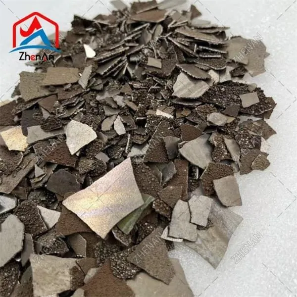 Elektrolytisch mangaan, 1-2 mm schilfer voor roestvrijstalen additieven