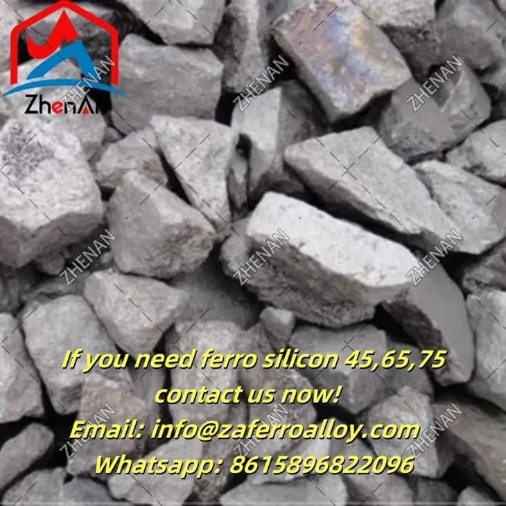 Ferrosiliciumlegering Ferrosilicium 75%
