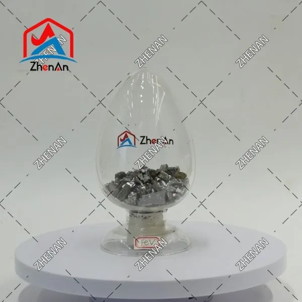 FeV40-gieterij Gebruik ferrovanadium