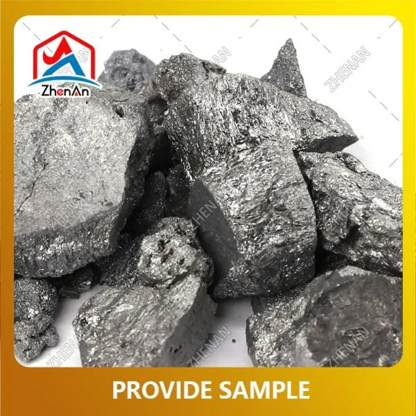 Verfijnde FeSi 75 klompkwaliteit 50–100 mm