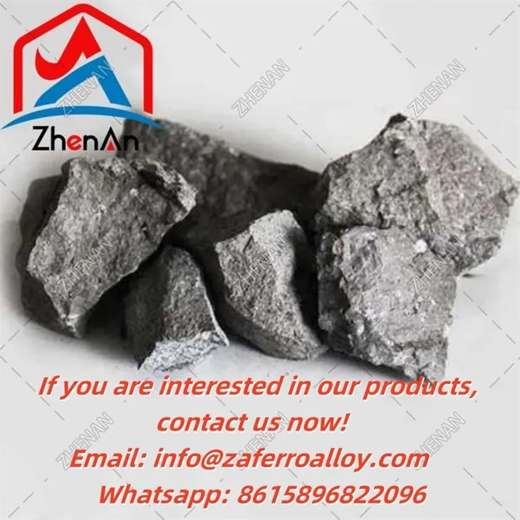 SI 72% Ferrosilicon -deeltjes