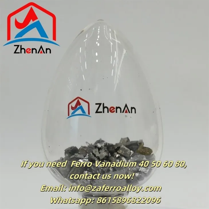 Zilverklompje Ferrovanadium