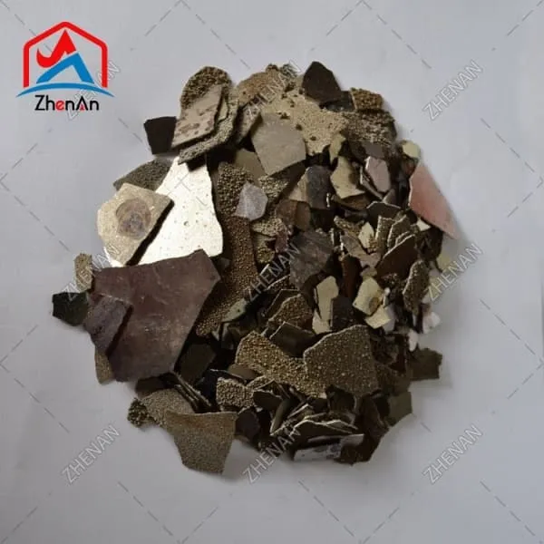 Dikte mangaanvlok 1–2 mm voor legering